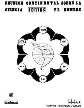 Poster atribuido al movimiento estudiantil mexicano, 1973